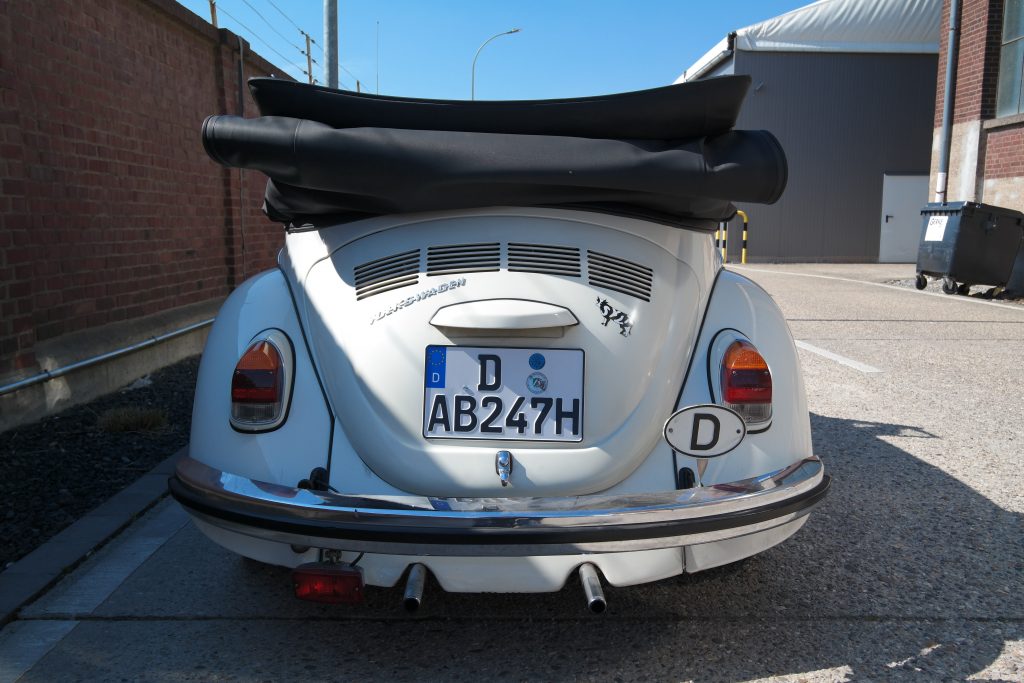 VW Käfer Cabrio Heck